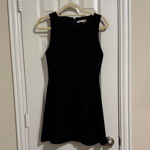 Alice + Olivia Classic Black Mini Dress